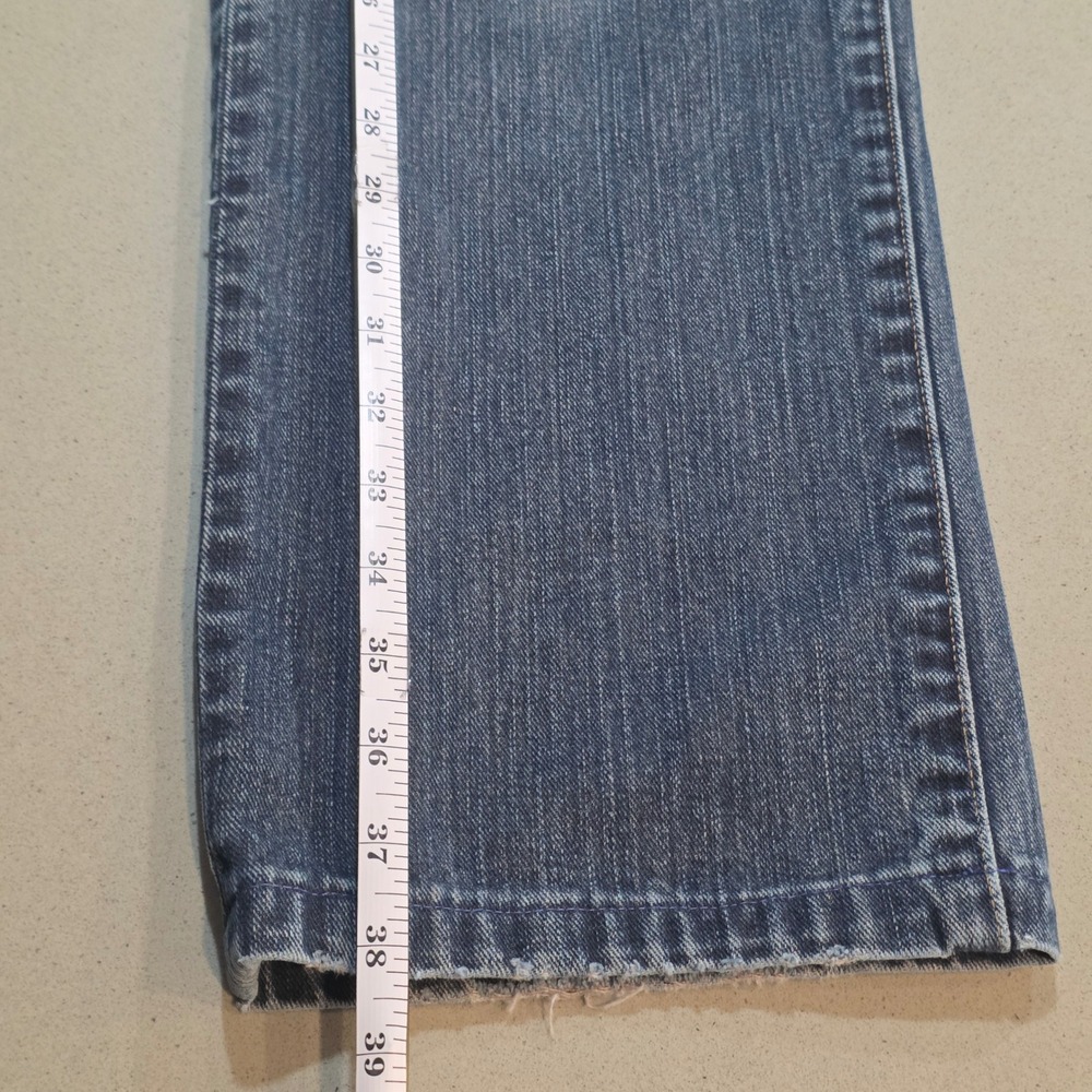 Eddie Bauer Mens Straight Leg Jeans Blue Denim 40x32 (Actual 39x28) Medium Wash - Picture 8 of 12